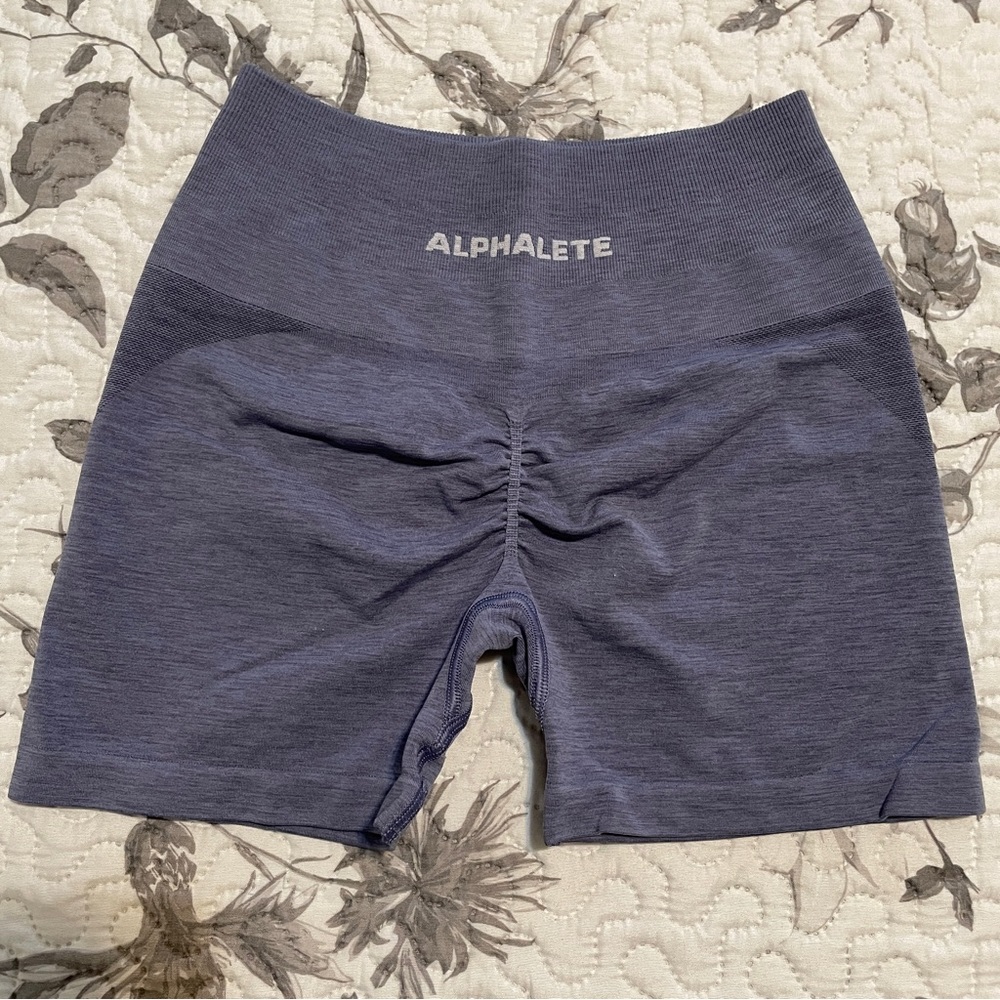 Alphalete Amplify Short in French Blue (XS)
